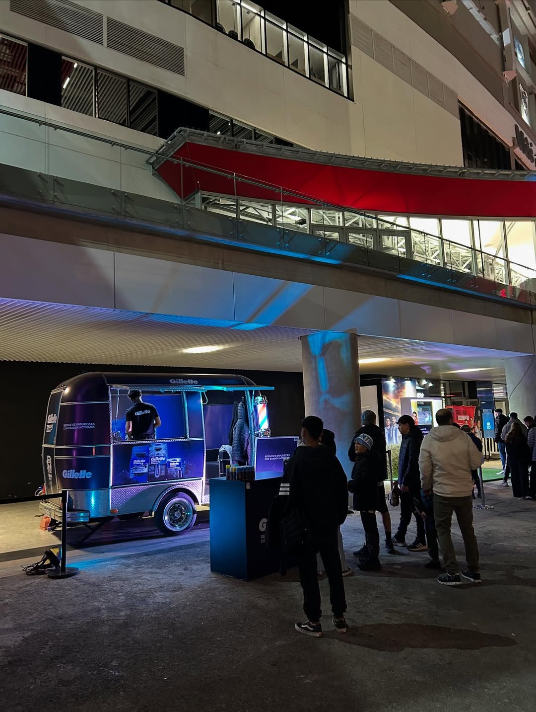 Módulo stand en centro comercial