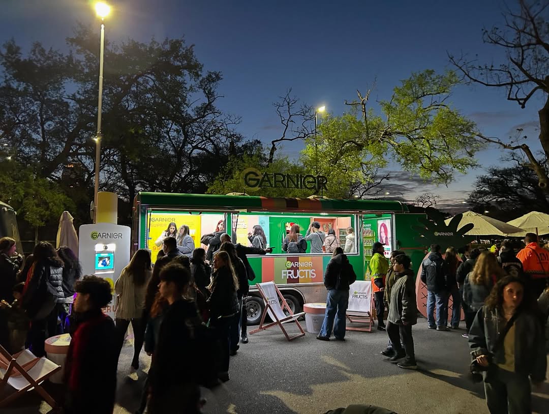 Activación Garnier en Camping BA