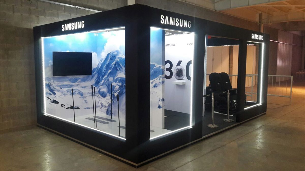 Stand, módulo o estructura para eventos — trayectoria de Trailers Especiales (1)